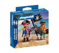 Playmobil Duo Pack Pirates 72024 avec drapeau bleu