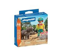 Playmobil DuoPack Ranger avec Rhino