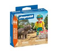 Playmobil DuoPack Ranger avec Rhino