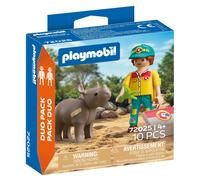 Playmobil DuoPack Ranger avec Rhino