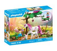 Playmobil Écurie Magique De Licornes Pour Maman Et Poulain Jeu De Construction