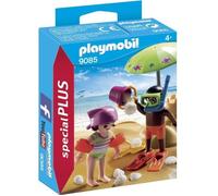PLAYMOBIL - Enfants et Châteaux de Sable - Playmobil Special Plus - Contient 2 personnages - 4 ans et plus