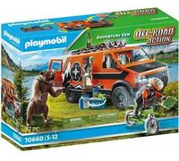 PLAYMOBIL Explorateur et van - 70660 / Ours ENFANT Garçon Jeux jouet NEUF