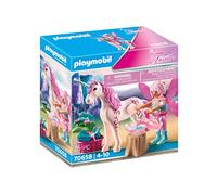 Playmobil Fairies 70658 Licorne avec fée de Soin, à partir de 4 Ans