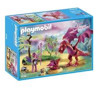 PLAYMOBIL Fairies - Gardienne des Fées avec Dragons - Modèle 9134 - A partir de 4 ans