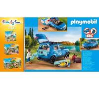 Playmobil Family Fun 71423 Famille avec voiture et caravane