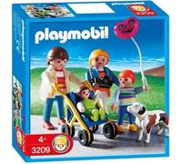Playmobil Famille Poussette Avec Un Chien