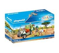 Playmobil Family Fun 70346 Vétérinaire et véhicule tout-terrain Bleu G