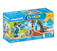 PLAYMOBIL Family Fun 71448 Nourriture pour animaux