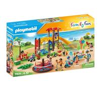 Playmobil Jouet – Grand parc de jeux 71571 avec toboggans