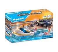PLAYMOBIL 70534 véhicule tout-terrain et bateau