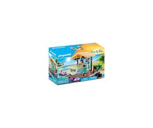 Playmobil FamilyFun Bar flottant et vacanciers