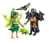 Playmobil – Set de jeu Ayuma 71350 Forest et Bat Fairies – Deux personnages, deux animaux totem
