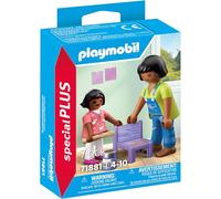 Playmobil Femme et fille peignant