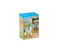 Playmobil Ferme 71358 Multicolore - Jeu de Construction pour Enfants 5-12 ans - Inclut 2 Figurines (Animaux de Ferme, Personnes) - 15 Pièces