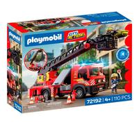 Playmobil Figure Fire Ladder Truck