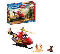 Playmobil Figure Firefighting Helicopter