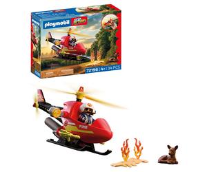 Playmobil Figure Firefighting Helicopter