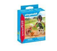Playmobil Figurine Fermière 71759 - Chèvre et chevreau - Special Plus