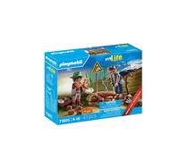 CHERCHEURS +FOSSILES DE DINOS PLAYMOBIL PLL71805