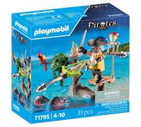 Playmobil Pirates 71795 Pirate avec arbalète et poissons à viser