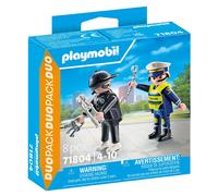 Playmobil Duo Pack 71804 Policier et bandit avec accessoires G