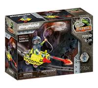 Playmobil Jouet Mine Cruiser 70930 Dino Rise – 1 personnage, 2 lance-missiles, dès 5 ans