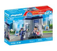 Playmobil Jouet de police Salle d'enquête Action Heroes 71733 dès 4 ans
