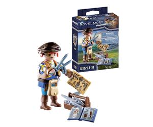 Playmobil Figurine Playmobil Novelmore Dario avec outils et accessoires d'invention