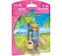 Playmobil – 70030 – Fermière avec Poule