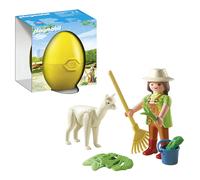 Playmobil Gardien De Zoo Avec Jeu De Construction D´alpagas