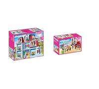 Playmobil - Grande Maison Moderne - 70205, 6, Coloré & Cuisine Familiale - 70206