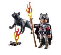 Playmobil Special Plus 71482 Guerrier avec loup G