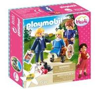 Playmobil Heidi 70258 Clara avec son père et Mlle Rottenmeier G