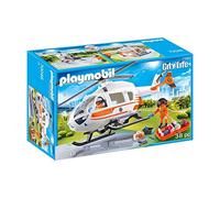 Playmobil - Hélicoptère de Secours - 70048, 12.5 x 24.8 x 38.5 cm, Coloré
