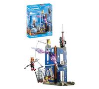 PLAYMOBIL | Heroes | Duel à la Tour du héros | Kit de Jeu chargé d'action pour des Duels passionnants | avec Figurines et Accessoires détaillés pour Enfants à partir de 4 Ans | 72022