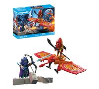 Playmobil - Heroes - Hero Drone vs Evil Ninja - Toy for ages 5+ - Gift for child