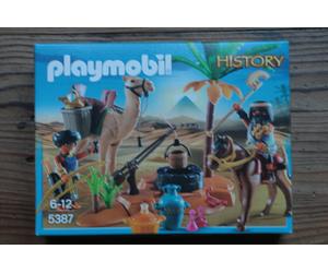 Playmobil History Pilleurs Egyptiens avec trésor 5387