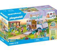 PLAYMOBIL Horses of Waterfall 71493 École d'équitation mobile