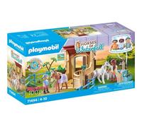 Playmobil Cavalières avec box et poneys