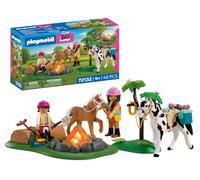 PLAYMOBIL I love horses 72132 Balade à cheval et feu de camp