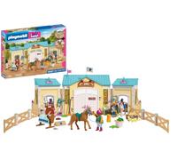 Playmobil | I Love Horses | Grand Centre équestre | Ranch Western avec manège, Boxes, Aire de Lavage, clôture et Nombreux Accessoires | pour Enfants à partir de 4 Ans | 72127