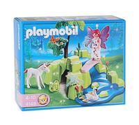 Playmobil - Jardin De Fées - Princesses - 1 personnage, 7 animaux et accessoires - Mixte - A partir de 5 ans