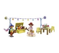 Playmobil Set de jeu myLife 71451 – Enfants fête, costumes ange/cow-boy/princesse – Dès 4 ans