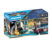 Playmobil Jeu De Construction De La Cachette Au Trésor Des Pirates