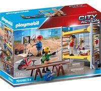 PLAYMOBIL® Jeu de construction "Echafaudage avec ouvriers (70446)", City Action