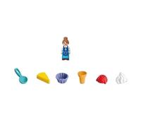 Playmobil Playset Junior Sand 72006 – Kit de plage Le pâtissier Bleu