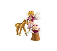 Jeux de construction - PLAYMOBIL - 71844 - Poulain licorne doré - Fée incluse - Dès 4 ans