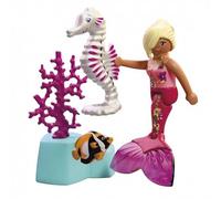 Figurine Playmobil 72109 Sirène et Hippocampe Fantasy & Magic 1.2.3 Rose