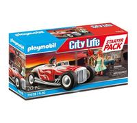 Playmobil Jouet de construction Starterpack Voiture vintage avec couple